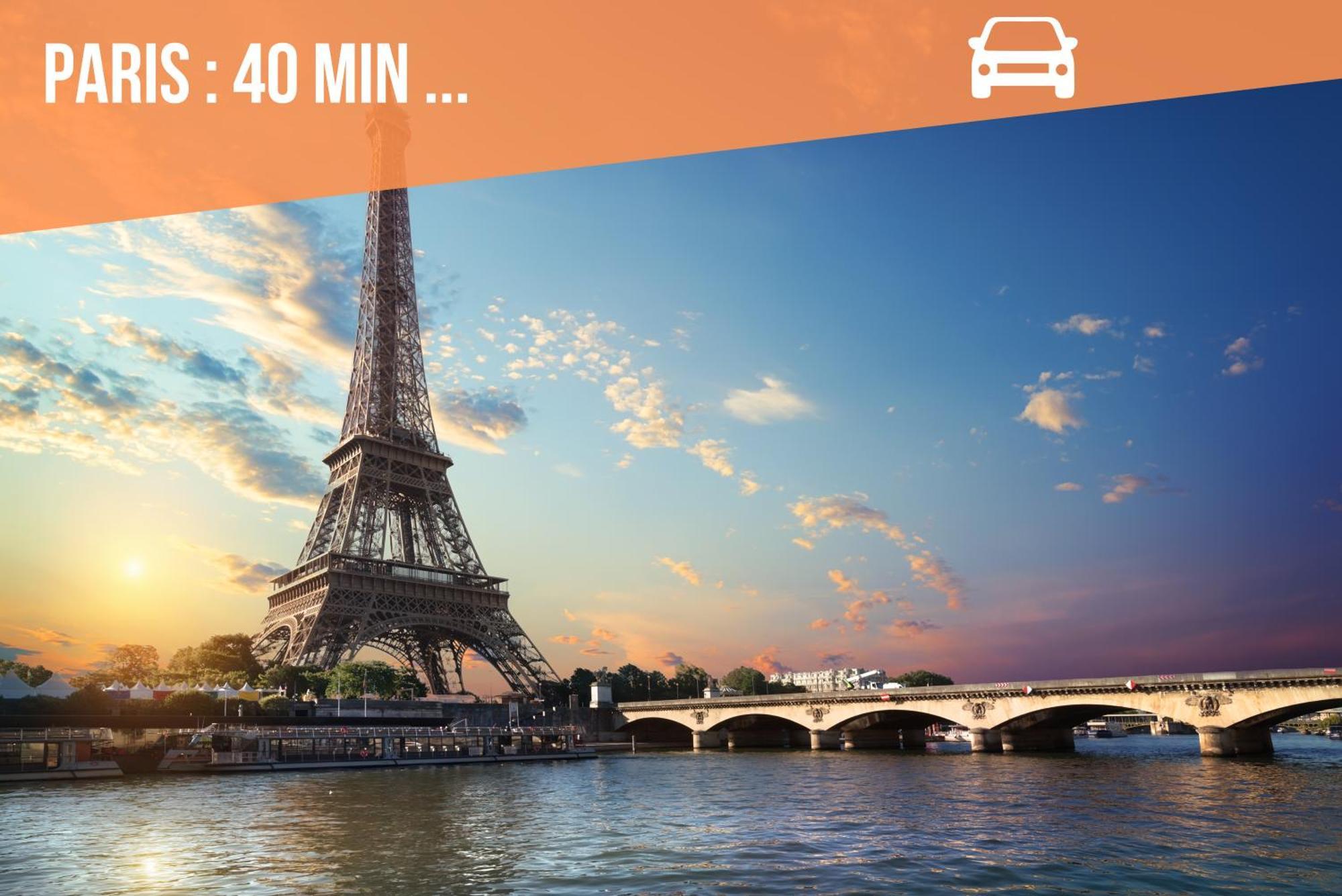 Le Refuge A 8min Disneyland - Parking - 6 Personnes Apartment Montry