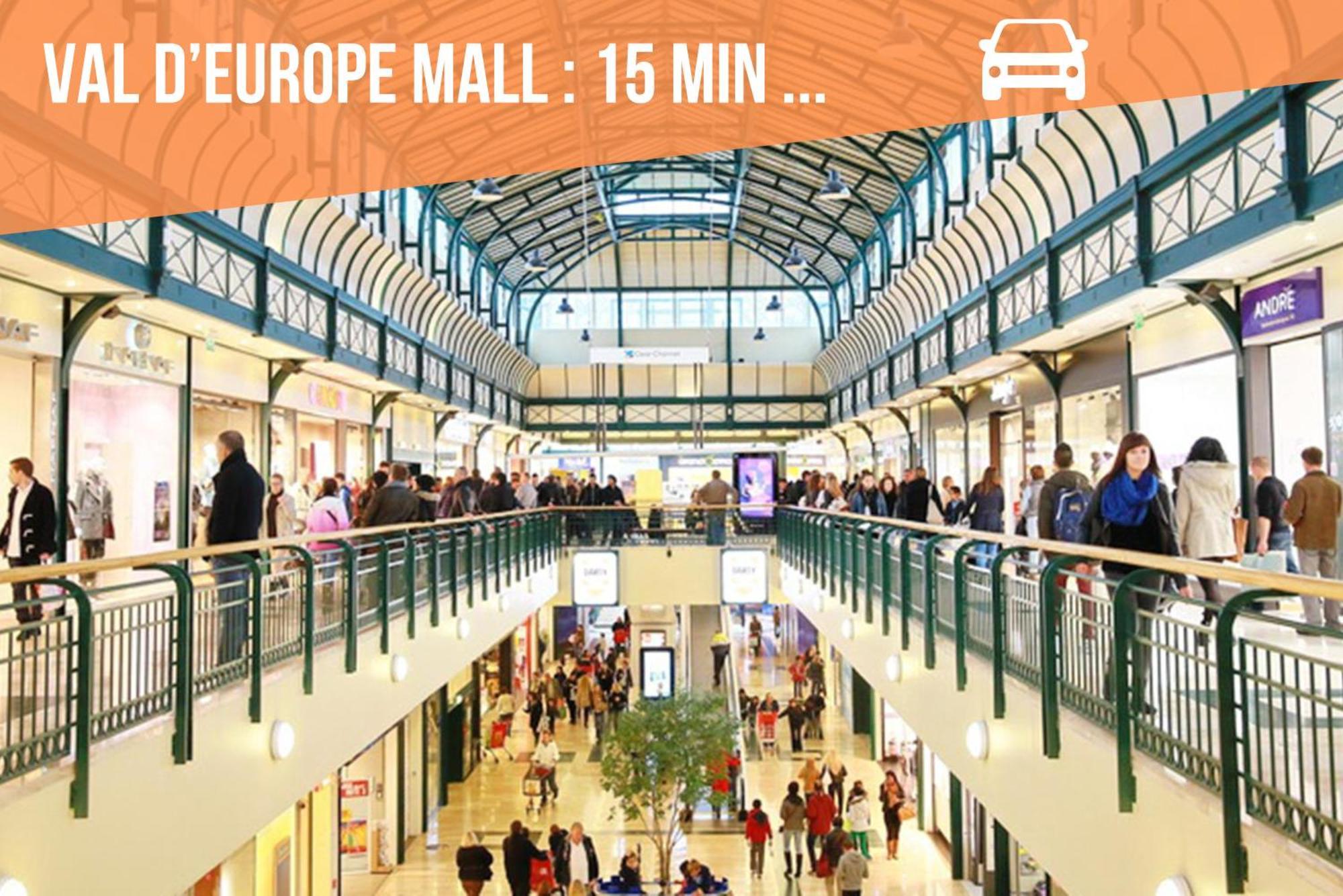 Le Refuge A 8min Disneyland - Parking - 6 Personnes Apartment